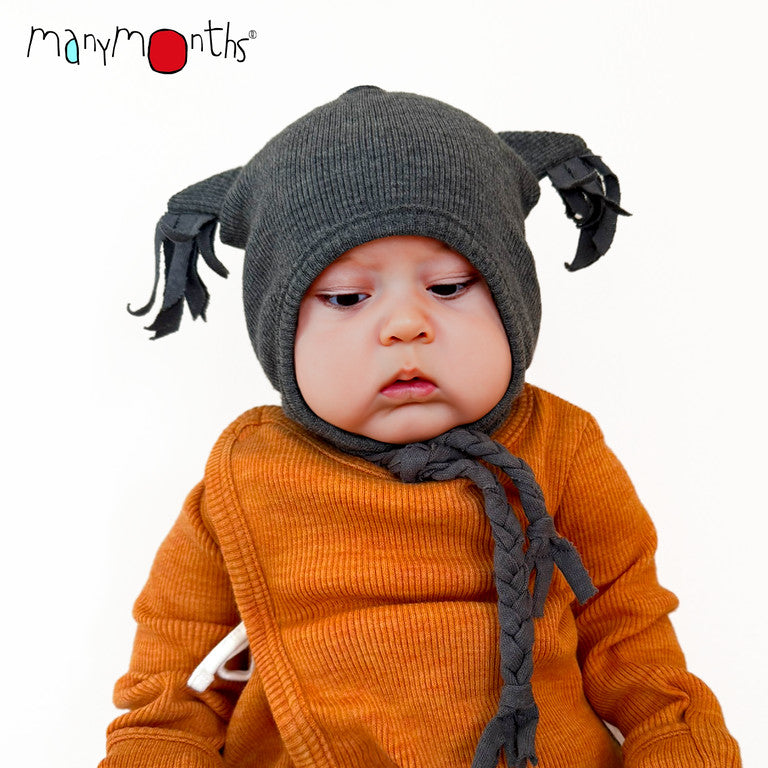 ManyMonths Natural Woollies Owl (Earflap) Beanie UNiQUE